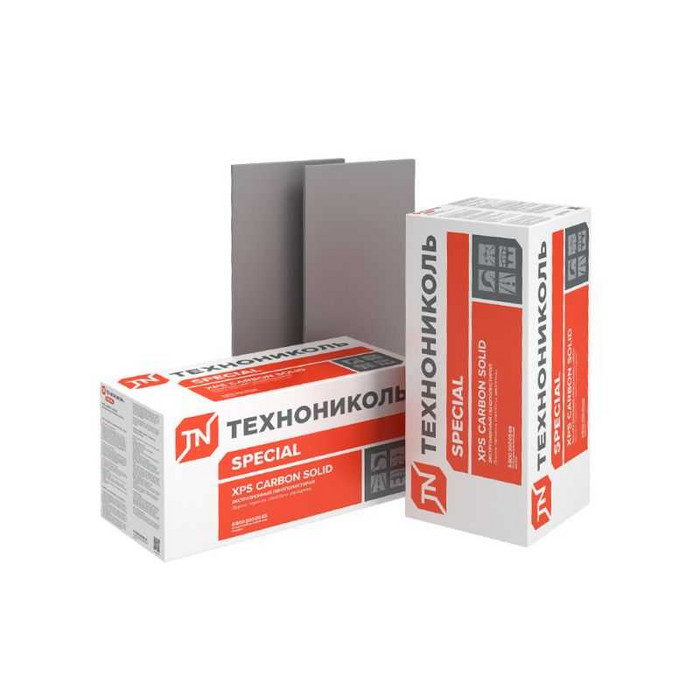 Экструдированный пенополистирол Технониколь XPS CARBON SOLID ТИП Б 60х580х1180